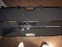 Guns & Hunting Supplies savage arms 17hmr with scope and case