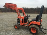 Tractors 2005 Kubota BX2200 4x4 Tractor W/ Front End Loader